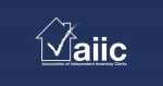 The association of independent inventory clerks AIIC logo on blue background